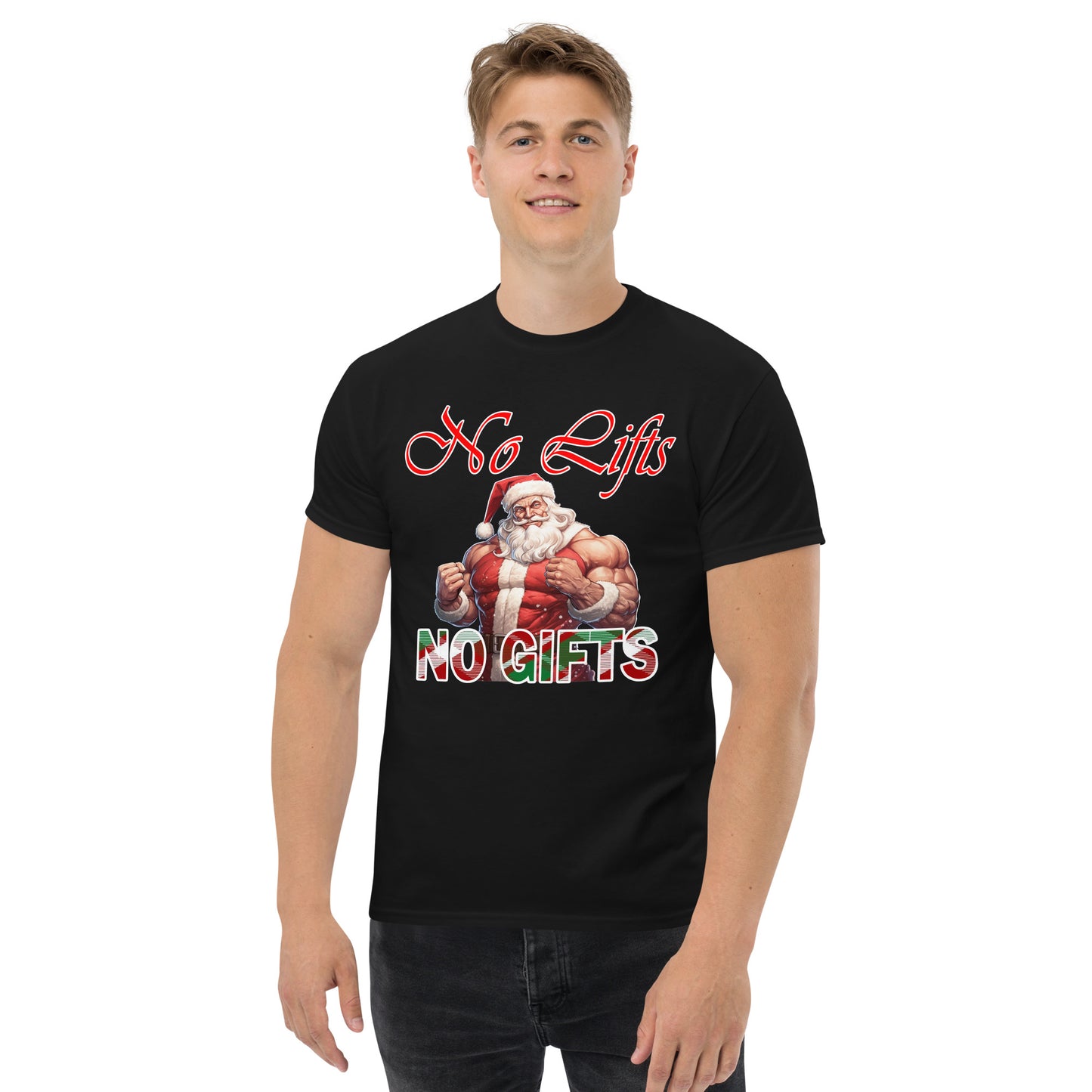 SANTA CLAUS No Lifts, No Gifts - Men's Classic Tee
