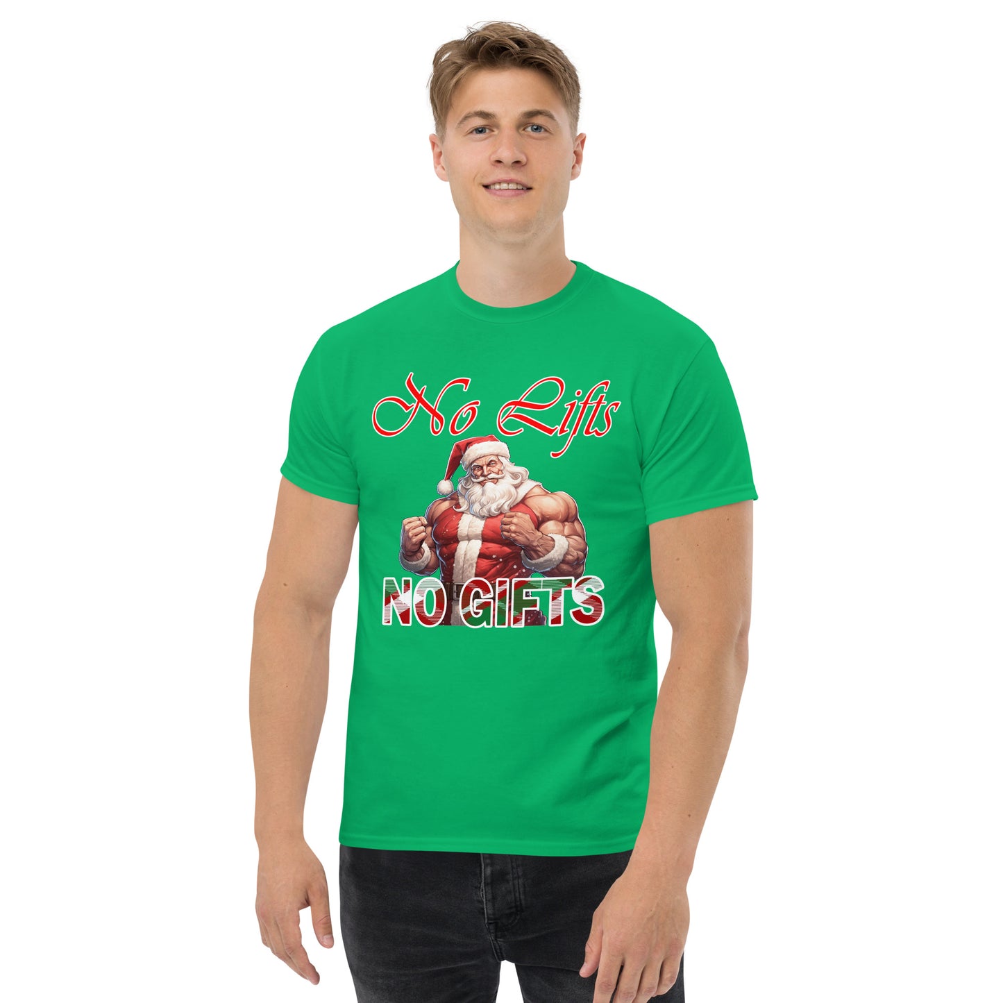 SANTA CLAUS No Lifts, No Gifts - Men's Classic Tee