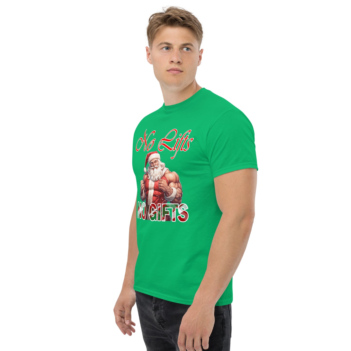 SANTA CLAUS No Lifts, No Gifts - Men's Classic Tee