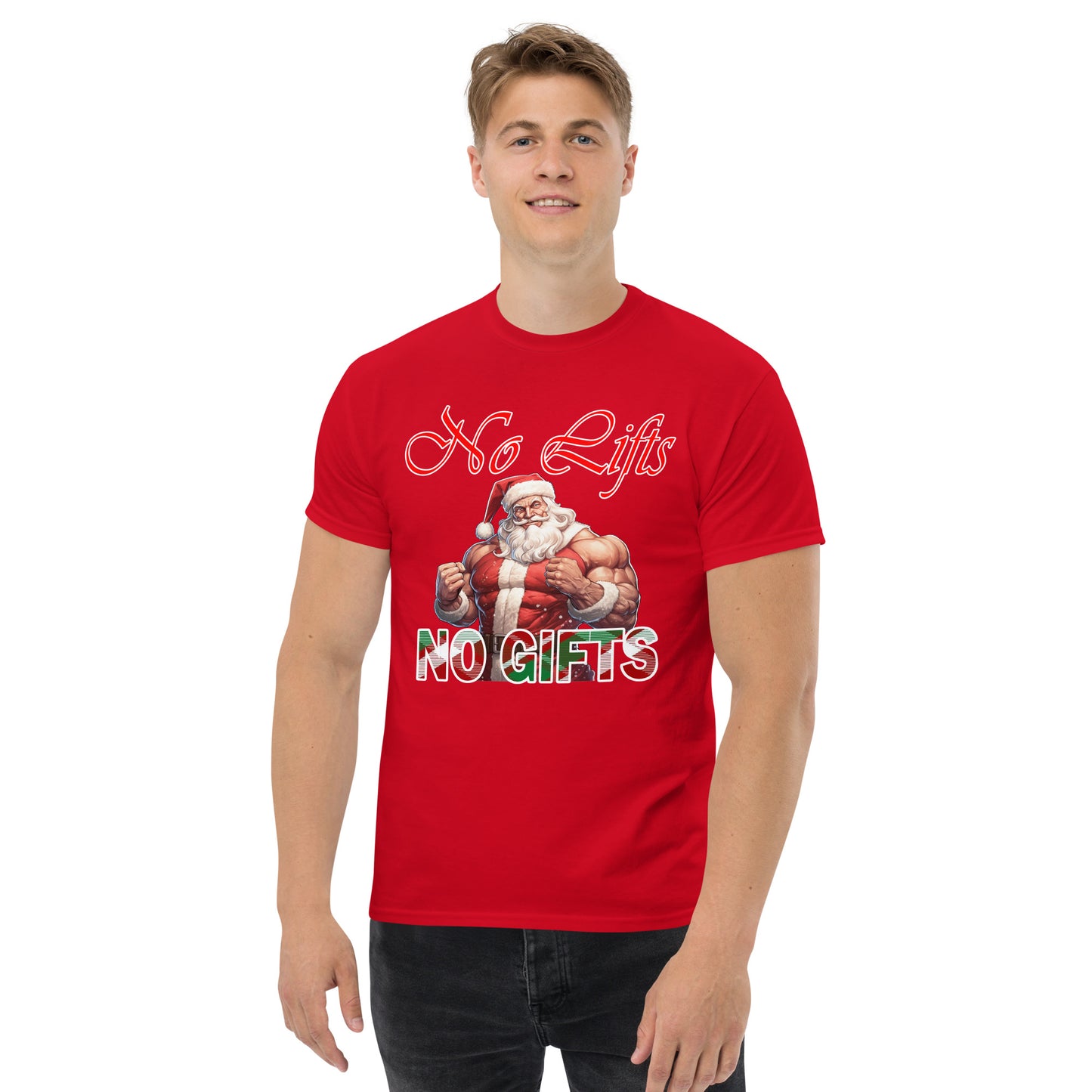 SANTA CLAUS No Lifts, No Gifts - Men's Classic Tee