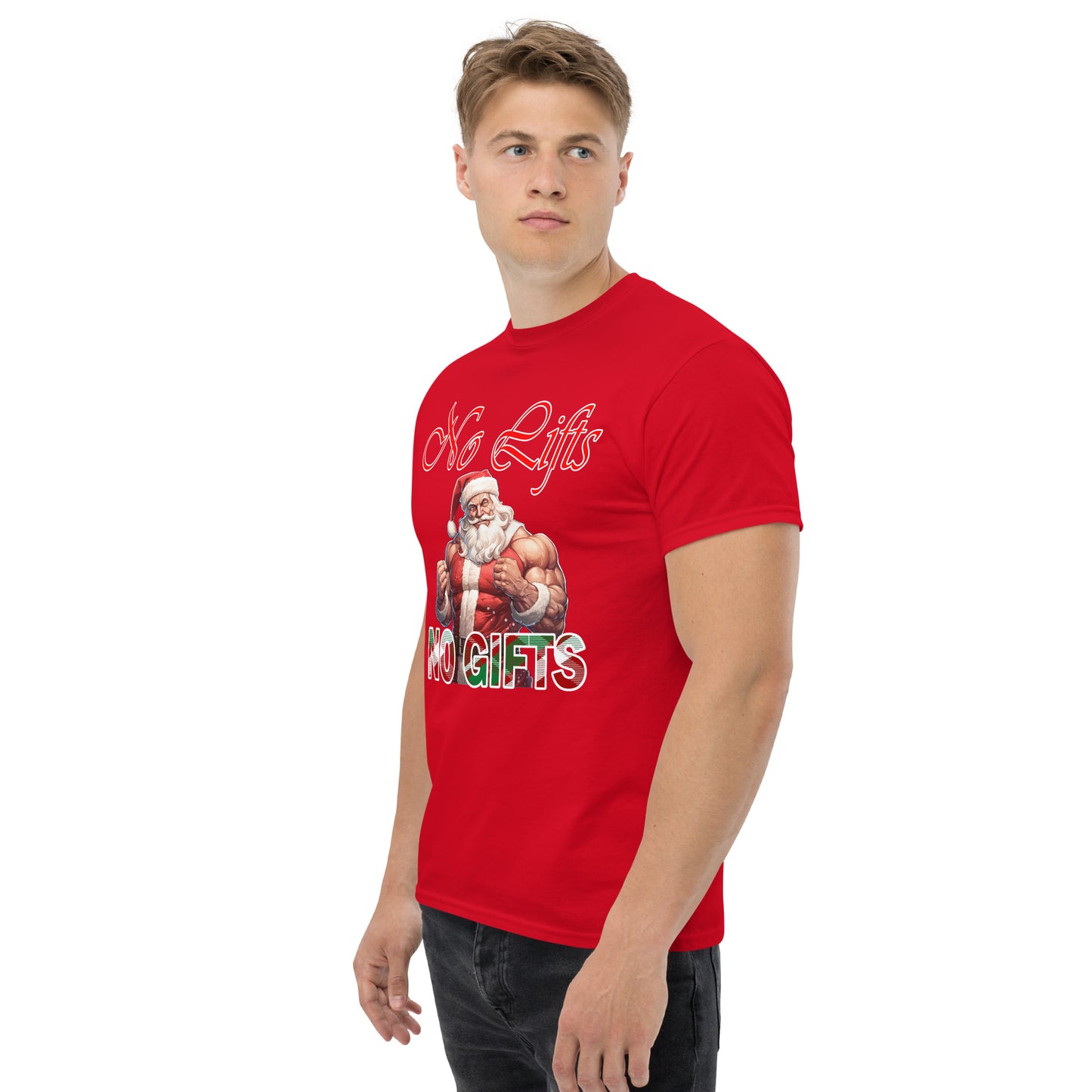 SANTA CLAUS No Lifts, No Gifts - Men's Classic Tee