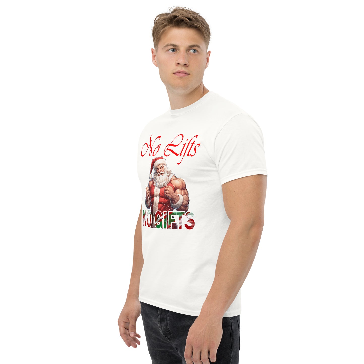 SANTA CLAUS No Lifts, No Gifts - Men's Classic Tee
