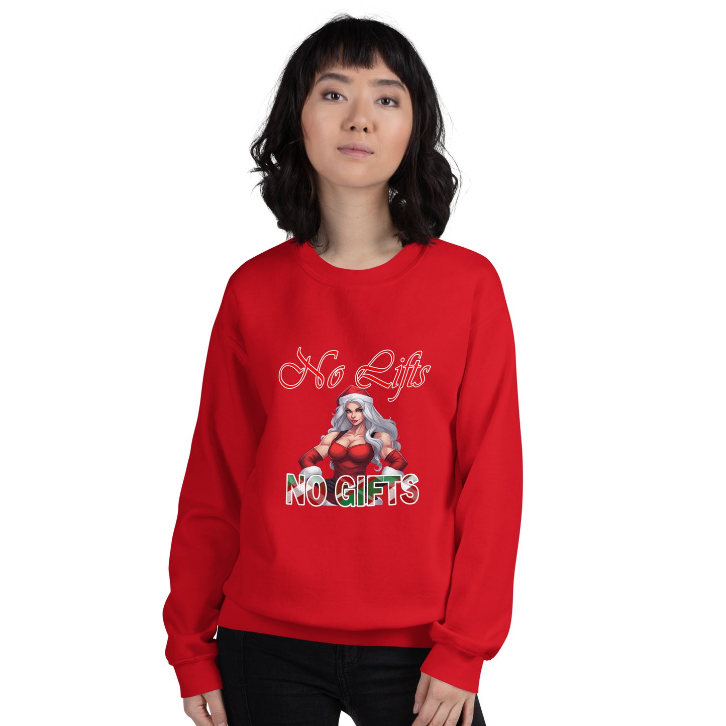 MRS. CLAUS No Lifts, No Gifts - Unisex Sweatshirt