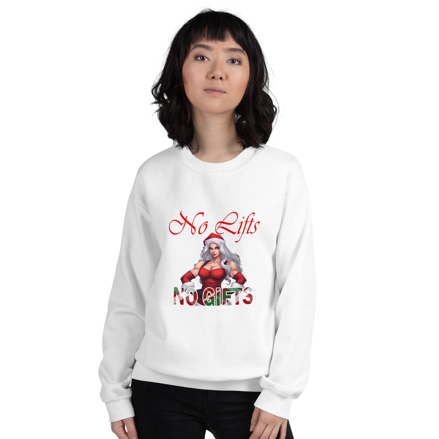 MRS. CLAUS No Lifts, No Gifts - Unisex Sweatshirt