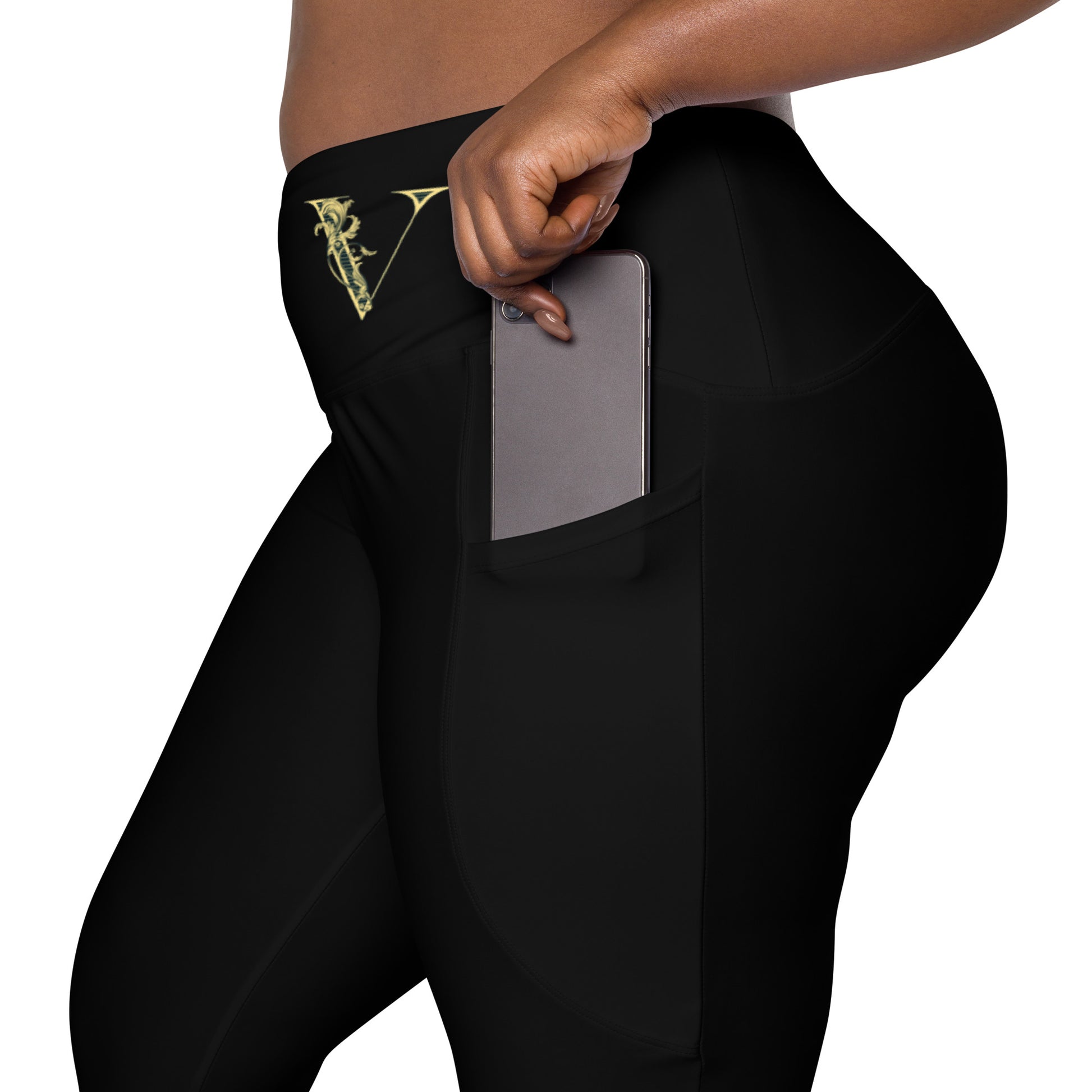 DIN Unruly - Crossover leggings with pockets – Valorous Vixen