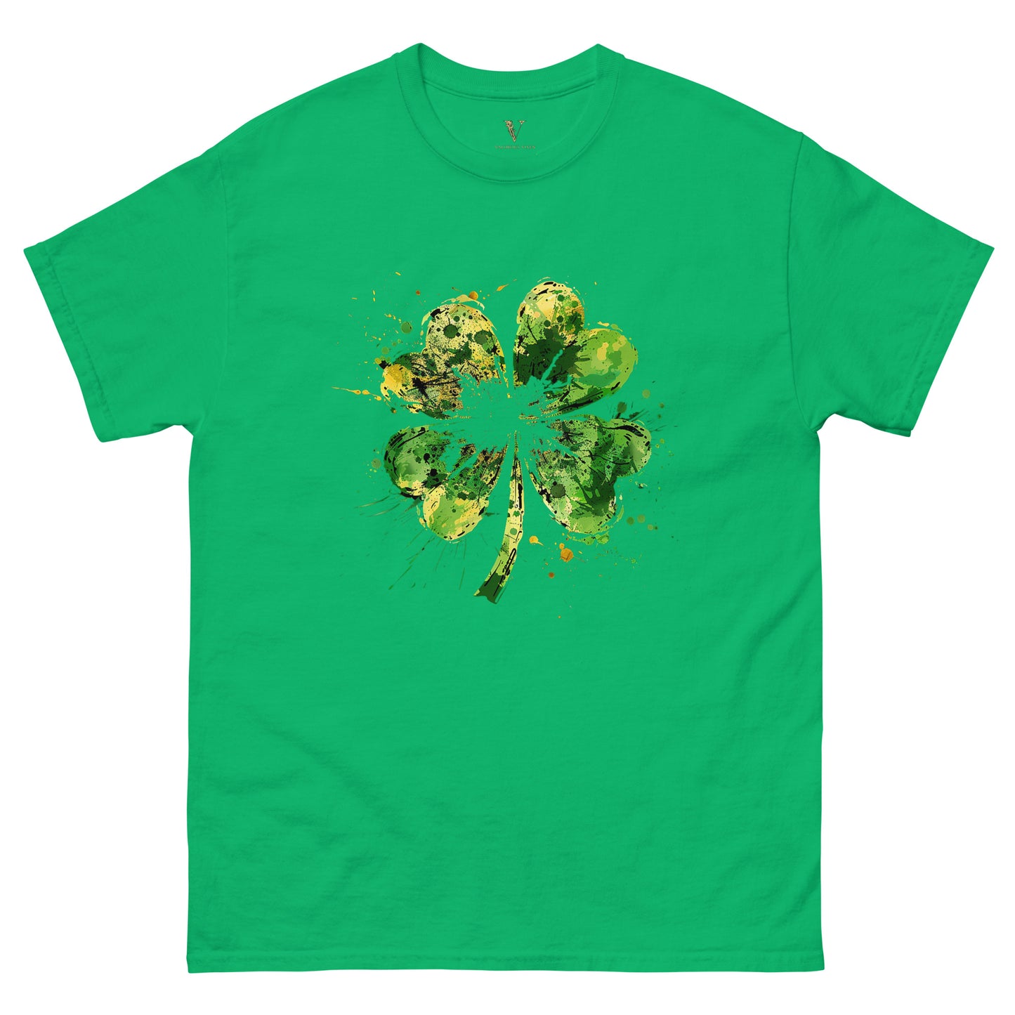 Four Leaf Paint Splatter - Men's classic tee