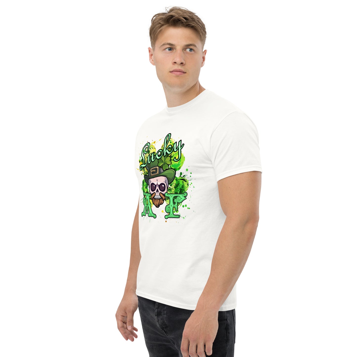 Lucky AF Holiday - Men's classic tee