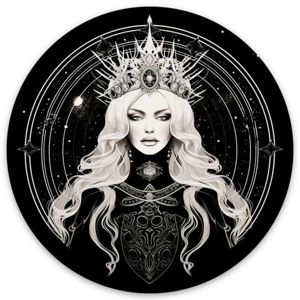 Valorous Vixen Star Goddess Sticker